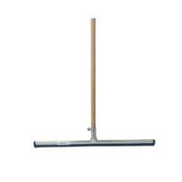 Racletă de pardoseală din cauciuc Synx Tools 60 cm cu mâner de 150 cm - Mop de podea - Negru - Mâner din lemn și oțel 4