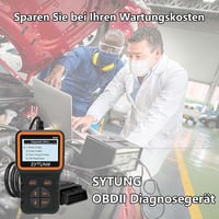SYTUNG V322 OBD2 Autódiagnosztikai Eszköz - Univerzális Hibakódolvasó Minden OBD II Protokollal Rendelkező Járműhöz - Frissített Verzió 7