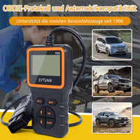 SYTUNG V322 OBD2 Autódiagnosztikai Eszköz - Univerzális Hibakódolvasó Minden OBD II Protokollal Rendelkező Járműhöz - Frissített Verzió 3