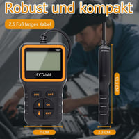 SYTUNG V322 OBD2 Autódiagnosztikai Eszköz - Univerzális Hibakódolvasó Minden OBD II Protokollal Rendelkező Járműhöz - Frissített Verzió 6
