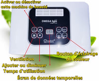 SZBOX 7 Szín Fotonterapia Arcfény LED Bőrmegújítás Kezelőlámpa 5
