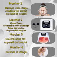SZBOX 7 Szín Fotonterapia Arcfény LED Bőrmegújítás Kezelőlámpa 4
