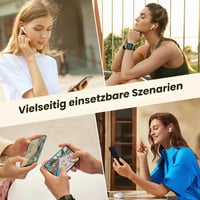 Bluetooth slúchadlá SZCYYLTE, bezdrôtový headset do uší Bluetooth 5.3, mikrofón s potlačením hluku, 24-hodinové HiFi stereo, vodotesnosť IPX8, dotykové ovládanie, pre iPhone a Android 7