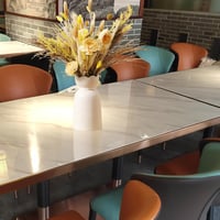 SZGULAIKE Pampas Fű Dekoráció 40cm Natúr Szárított Virág Boho Asztali Dísz 7