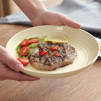 Színes műanyag tányér szett - 4 db, 19,8 cm, BPA-mentes, gyerekeknek és felnőtteknek 2