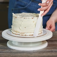 SZJYG Forgóasztal Tortadekoráláshoz Spatulával és Kiegészítőkkel 7