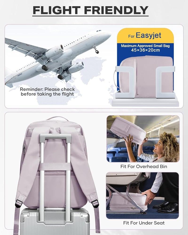 SZLX Ryanair Fedélzeti Hátizsák 40x20x25 Vízálló Laptop Utazási Hátizsák Férfi Nő