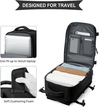 SZLX Ryanair Fedélzeti Hátizsák, Vízálló Laptop Backpack Utazáshoz 8