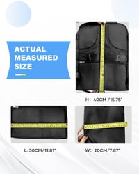 SZLX Ryanair Fedélzeti Hátizsák, Vízálló Laptop Backpack Utazáshoz 9
