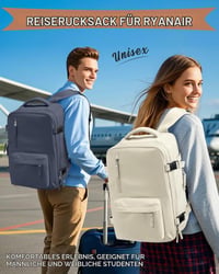 SZLX Ryanair príručný batoh 40x30x20 cm Wizz Air Easyjet cestovná taška do lietadla vodoodolná s priehradkou na obuv pre 14-palcový notebook pánska dámska cestovná taška 2