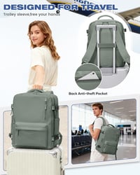 Rucsac de cabină SZLX pentru Ryanair, Wizz Air și EasyJet, 40x30x20 cm, pentru laptop de 14 inchi, cu port USB, dimensiune cabină 45x36x20 10
