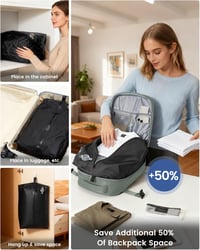 Rucsac de cabină SZLX pentru Ryanair, Wizz Air și EasyJet, 40x30x20 cm, pentru laptop de 14 inchi, cu port USB, dimensiune cabină 45x36x20 8