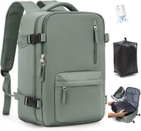 Rucsac de cabină SZLX pentru Ryanair, Wizz Air și EasyJet, 40x30x20 cm, pentru laptop de 14 inchi, cu port USB, dimensiune cabină 45x36x20 1