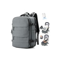 Rucsac de voiaj cu vacuum SZLX, dimensiune de cabină, impermeabil - gri 1
