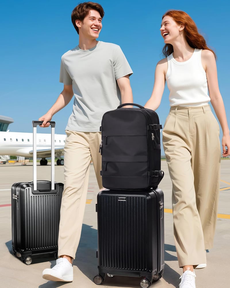 SZLX Wizz Air 40x30x20 cm Kézipoggyász Hátizsák Ryanair EasyJet Laptop Táska
