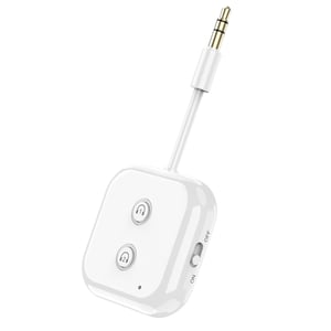 SZMDLX 2-in-1 Bluetooth adó-vevő adapter AptX alacsony késleltetéssel – fehér