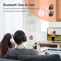 SZMDLX Bluetooth adapter 2-in-1 AptX alacsony késleltetés 2 fejhallgatóhoz 3