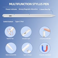 SZO Stylus Pen iPad-hez, Érintésérzékeny Ceruza Tablethez, Tilt & Palm Rejection 3