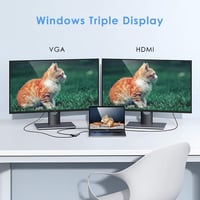 SZPACMATE 12 az 1-ben USB-C dokkoló állomás 4K HDMI VGA Ethernet SD kártyaolvasó 8