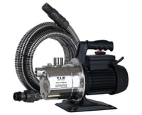 T.I.P. Clean Jet 1000 Plus vrtna pumpa od nehrđajućeg čelika sa usisnim kompletom od 4 m, 3300 l/h, 46 m, 4,6 bara, 800 W, zaštita od toplinskog preopterećenja 4