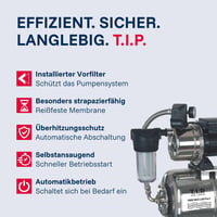 Domáca vodáreň T.I.P. HWW INOX 1300 Plus F s filtrom, 22 l — Produkt bol pri preprave poškodený (stav: pozri 2. obrázok) 5