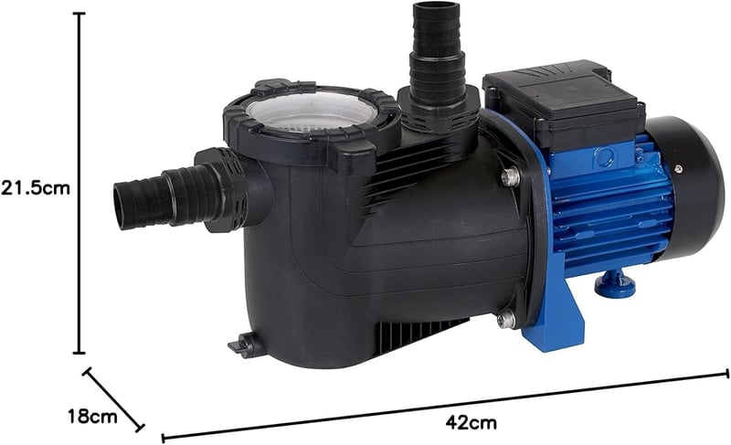 T.I.P. SPP 600 FT önfelszívó medencepumpa 13000l/h szűrővel és időzítővel