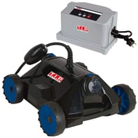 Bazénový robotický vysávač T.I.P. Sweeper 18000 – 50 m³, 18000 l/h, automatické čistenie dna, dýzy Waterjet, čierno-modrý, 69x47x33 cm 1