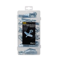 T.K.Excellent Set Cârlige cu Arc - 24 buc. Cârlige de Fixare pe Perete și Tavan pentru Pereți Cavitari 2