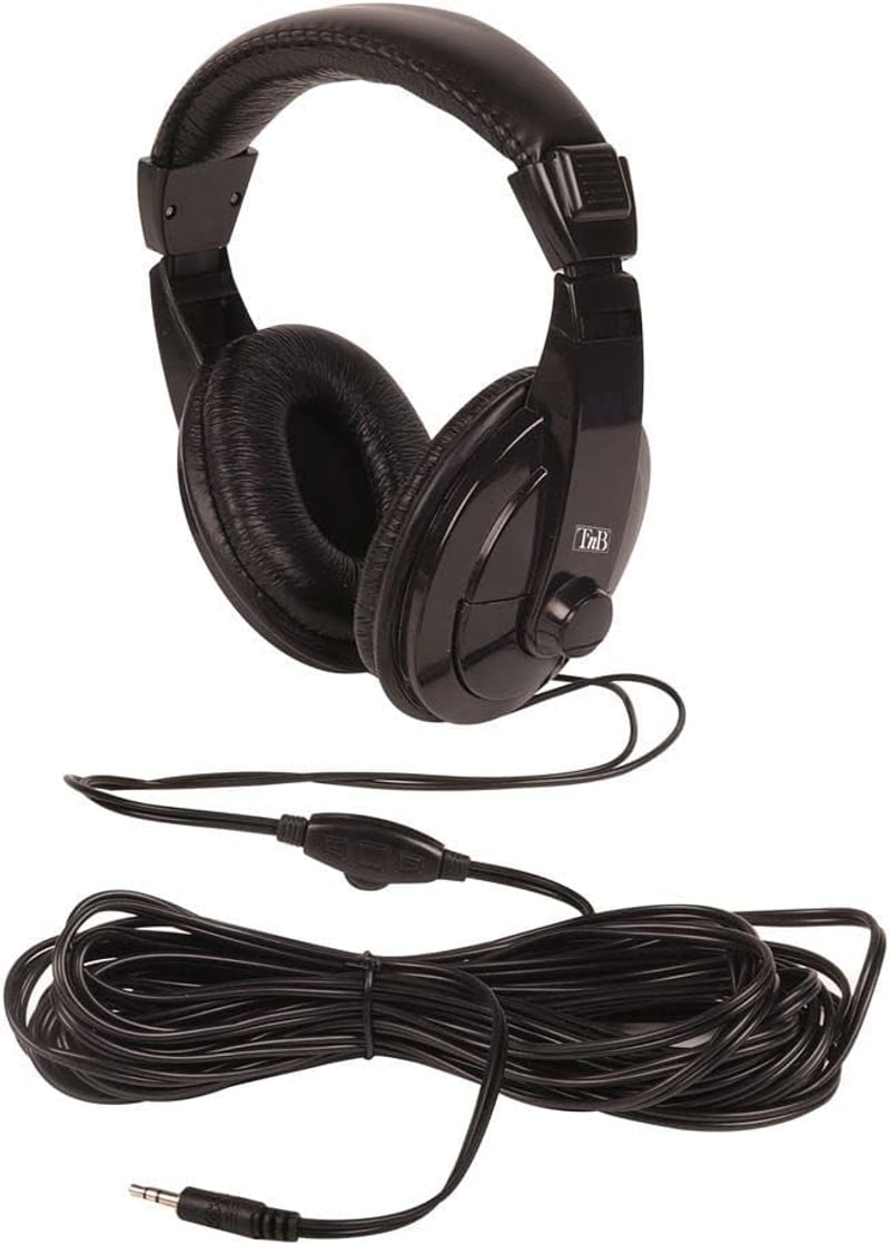 T'nB Home CSHOME1 Hi-Fi Fejhallgató 6,35mm Adapterrel és 8m Kábellel - Unique