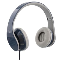 Káblové slúchadlá T'nB Stream so vstavaným mikrofónom, stereo zvukom, modré 1