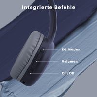 Căști Bluetooth T'nB Tonality Sup - Over-Ear, microfon încorporat, autonomie 24 de ore, pliabile, design ușor, bandă reglabilă 7