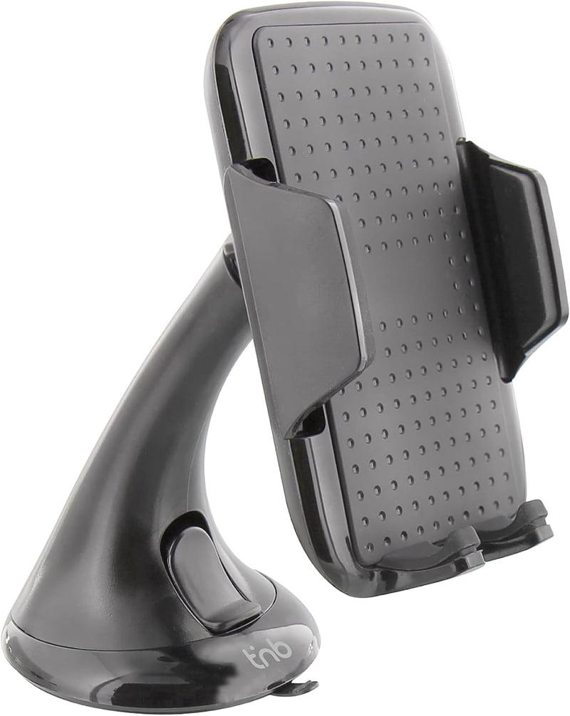T'nB CARHOLDBK2 univerzális autós telefontartó tapadókoronggal - fekete