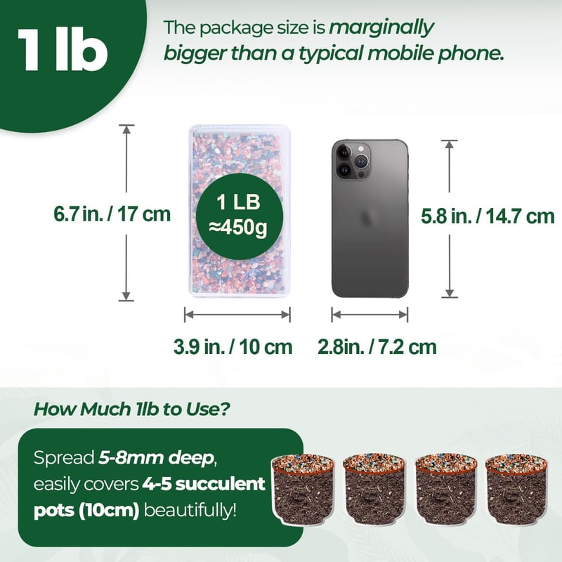 T4U Dekoratív Kövek 450g - Polírozott Vegyes Színű Kavics Szukkulentához, Akvárium és Kerthez