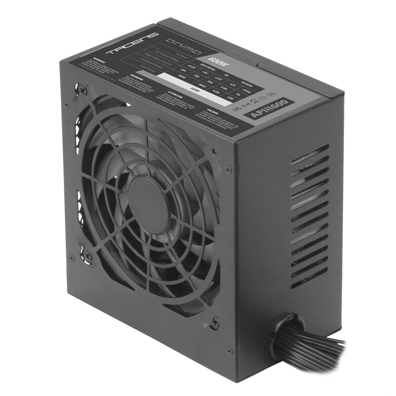 Napájací zdroj Tacens Anima APIII600 ATX 600W, 85% Bronze, 120 mm ventilátor – čierny