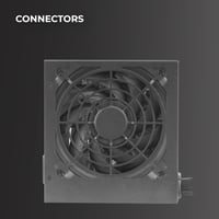 PC zdroj Tacens Anima APIII750 ATX 750W, technológia SMD a DC-DC, účinnosť 85 %, 12 cm tichý ventilátor, ploché káble, čierny 5