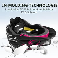 Tadpole Kerékpáros Sisak LED Lámpával Felnőtteknek 57-62 cm 3