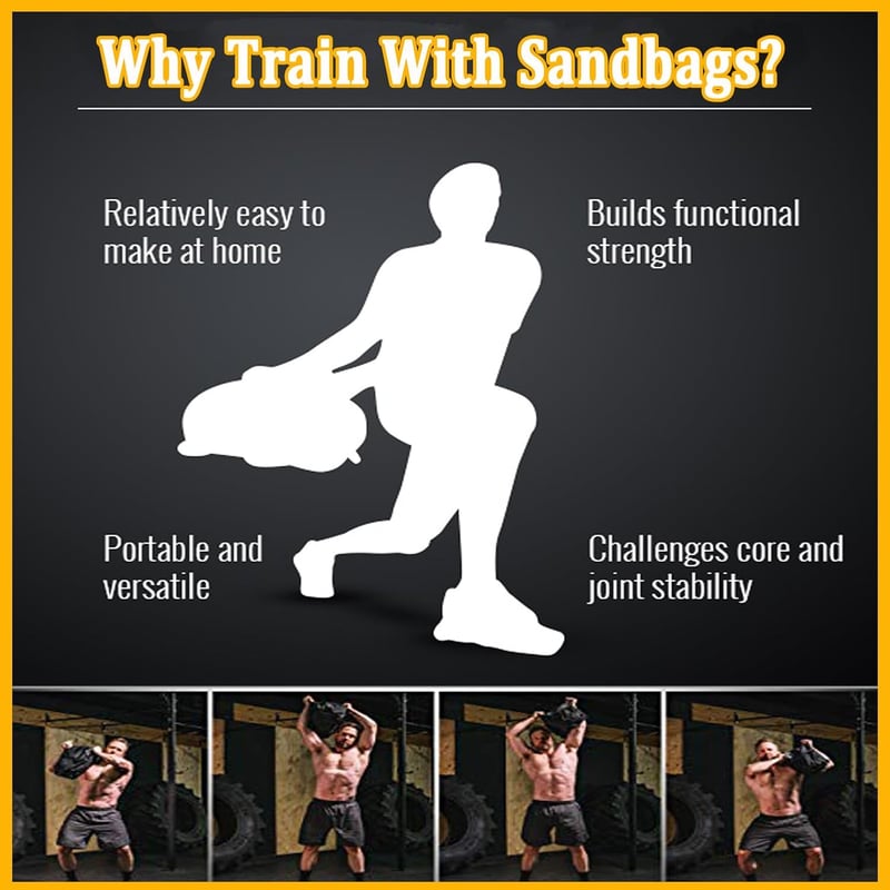 Taeku Állítható Erőedzés Sandbag 6 Fogantyúval Funkcionális Edzéshez