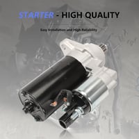 Taesayl Starter Motor 12V 1.7kW 10 Fog VW Skoda Seat Audi 6