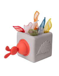 Taf Toys 13405 Interaktívna hračka „vyťahovací vreckovkový box“ pre bábätká, 1 ks 4
