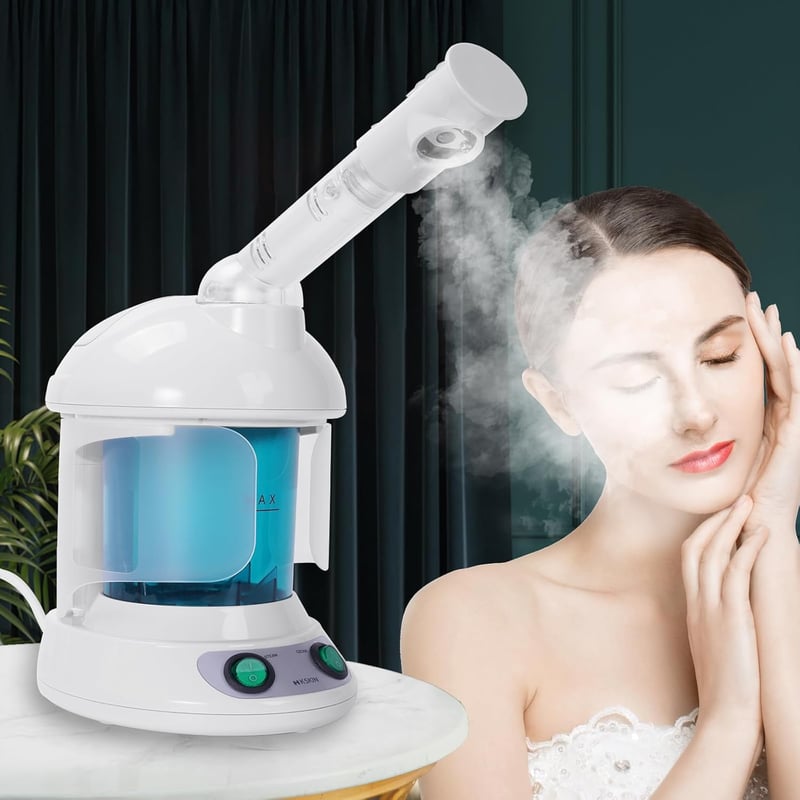 TaFoyu Nano Ionos Arcgőzölő Professzionális Párásító Pórusnyitó Készülék Arcápolás Otthoni Spa Minden Bőrtípusra