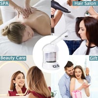 TaFoyu Professzionális Nano Ionos Arcgőzölő Készülék Pórus Tisztító Otthoni Spa Arcápolás Bőrápolás 7