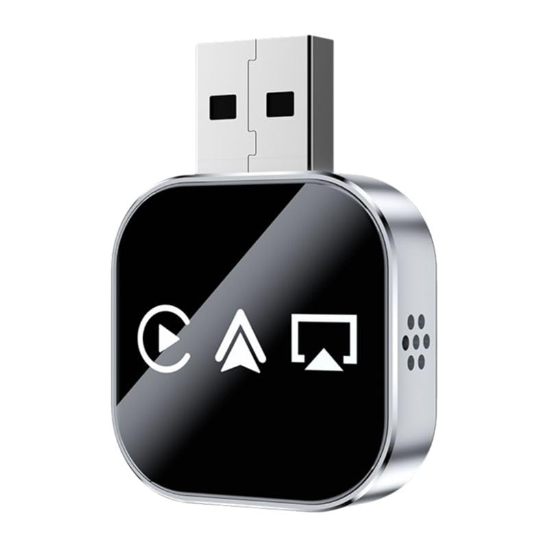Tagtight 3 v 1 bezdrôtový adaptér CarPlay, mini CarPlay a Android Auto bezdrôtový USB dongle, s podporou Airplay, plug and play zapojenie