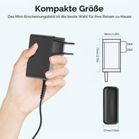TAIFU 15V 2A Nabíjačka pre masážnu pištoľ Theragun Mini G4 – HXD302-1501500 AC DC adaptér nabíjací kábel kompatibilný s Mini-PKG-US Mini-PKG-AU 8