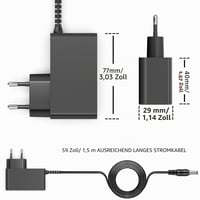 Nabíjací kábel TAIFU 36V 500mA pre akumulátorové vysávače Laresar Ultra 7, Avalsor Super X5, Homany SmartVac 11, Smoture VAC01 VAC02, CHEBIO V18, MIBODE V28, INTETURE BP20 4