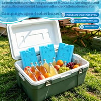 Set 8 Elemente de Răcire Reutilizabile Mici TaimeiMao - Mențin Temperatura Scăzută Mult Timp, pentru Călătorii, Camping, Răcirea Alimentelor și a Băuturilor 4