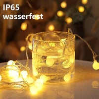 taiyongkang 6m 40 LED meleg fehér tündérfény, USB és elemmel működő, 8 üzemmód és időzítő, karácsony dekoráció 4