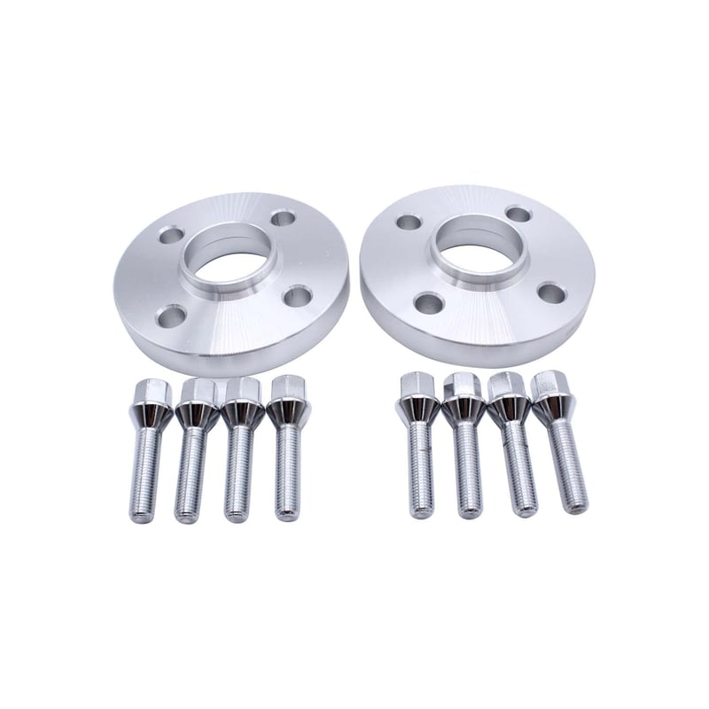 TAKPART Distanceri za kotače 20mm, Promjer 56.6mm, Razmak rupa 4x100mm, S 8 vijaka M12x1.5, Set od 2 komada