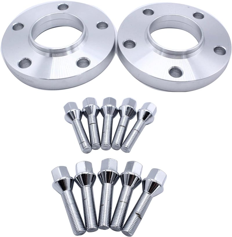 TAKPART Keréknyomtáv Szélesítő 20mm 72.6mm Átmérővel 5x120mm BMW E36 E46 E90 E92 E60 Modellekhez 10db M12x1.5 Kerékcsavarral

AI: TAKPART Ke
