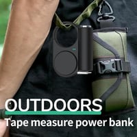 TakTark 5000 mAh Power Bank 15W gyorstöltéssel, nyújtható USB-C kábellel, zseblámpa funkcióval és akasztóval iPhone 16/15/14/13/12, Samsung  8