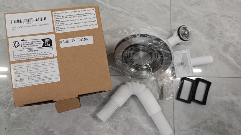 Talea 114mm-es konyhai mosogató szűrő túlfolyással XK267GE